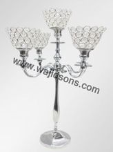 Crystal Votive Candelabra