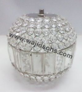 Crystal votive holder