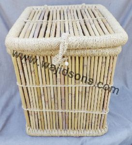 soild wood basket