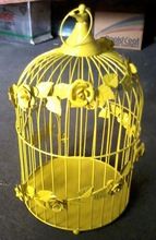 garden decor metal bird cage