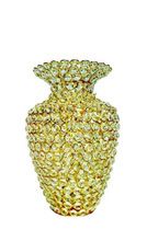 Gold Crystal Home decor flower vase pot