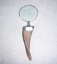 Handmade magnifying glass