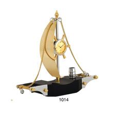 Boat shape clock