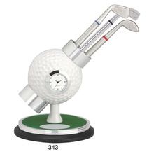 golf shape clock