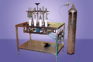4 Head CO2 Gas Filling Mchine