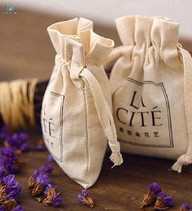 Custom thick simple and elegant cotton bag