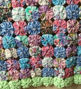 Spectacular Handmade Old Fashioned Coverlet