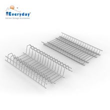 Stainless Steel Plate Storage Rack