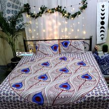 Peacock Feathers duvet cover sets