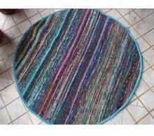 Round Chindi Rag Rug