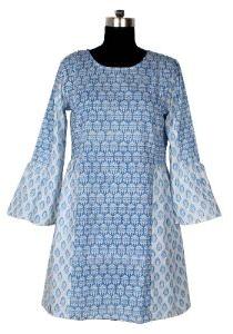 Hand Block Cotton Tunic