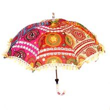Women Cotton Printed Umbrella