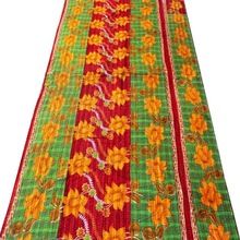 recycled sari blanket Quilt