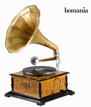 Brass Gramophone