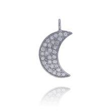 Crescent Moon Charm Pendant