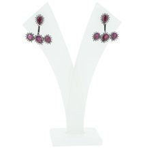 Ruby Ear Jacket Earrings