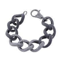 Silver Lobster Lock Bracelet