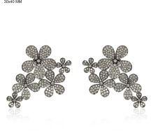 Sterling Silver Flower Earrings