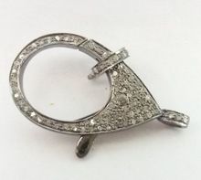 Diamond Lobster Lock Clasp