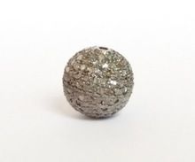 Pave Diamond Round Ball Beads