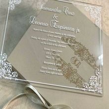 Acrylic Invitation Card