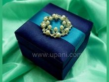 pearl blue favour box