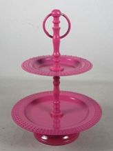 Coluful Cake Stand Pink Color