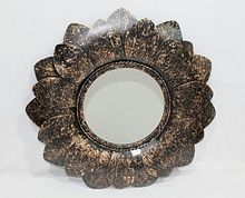decorative metal mirror wall frame