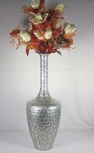 outdoor metal vases