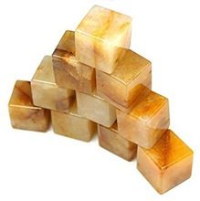 Yellow Stone Cubes