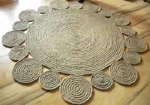 ROUND HEMP RUGS