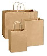 Fancy Brown Paper Gift Bags