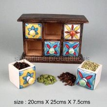 Kitchen Spice Cabinet