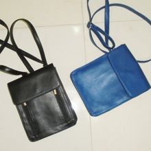 Leather Passport Bag