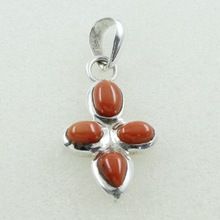 Natural Coral Stone Pendant