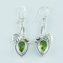 Peridot Stone Earring