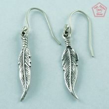 Plain Silver Handmade Jewelry Earrings