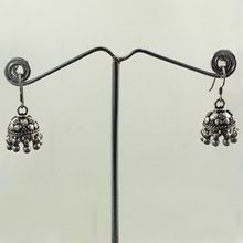 Silver Jhumki Earring