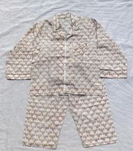 cotton hand block printed Kids Pajama