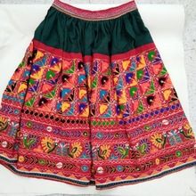 vintage hand embroidery banjara skirts