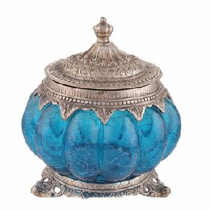 Antique Serving Jar Blue