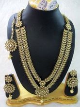Kundan imitation jewelry set