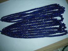 Lapis Lazuli round facet beads