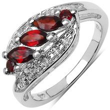 Natural Garnet Ring