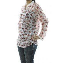 Girls front button full sleeve top