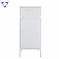 steel white storage cabinet