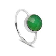 Green Onyx Matt Finish rings