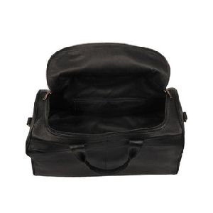 Black Leather Duffel Bags