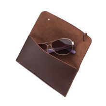 Folding Triangle PU Sunglass Case