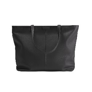 Smooth leather black handbags